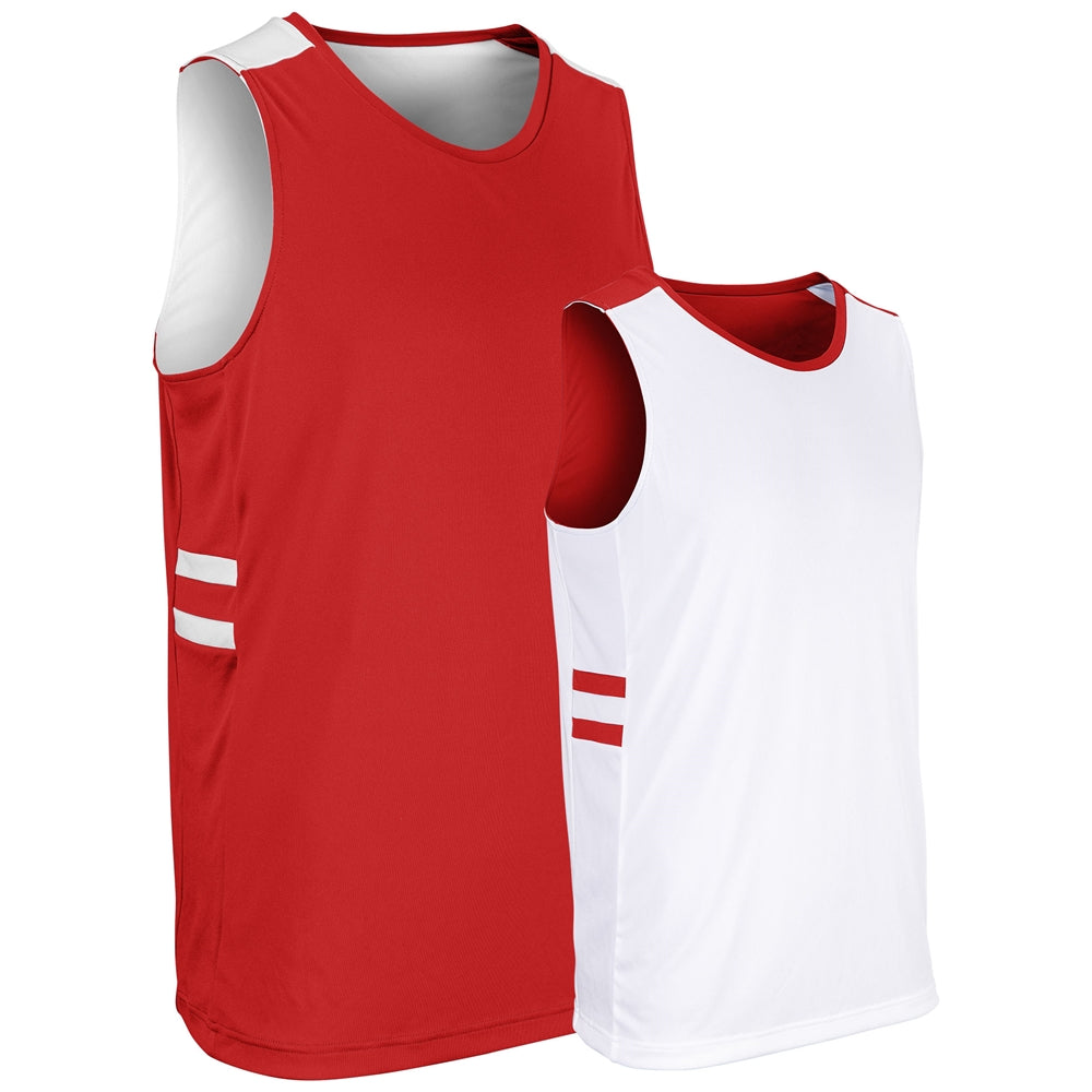 Champro Bbj29 Guard Reversible Jersey - Scarlet White
