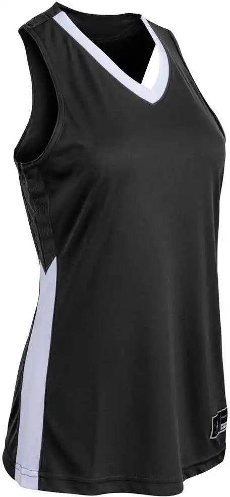 Champro Bbj32 Icon Women’s Basketball Jersey - Black White
