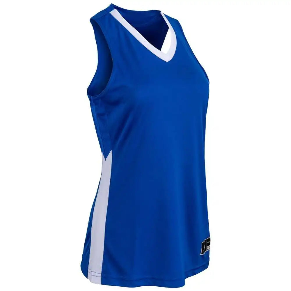 Champro Bbj32 Icon Women’s Basketball Jersey - Royal White