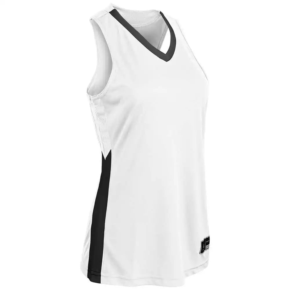 Champro Bbj32 Icon Women’s Basketball Jersey - White Black