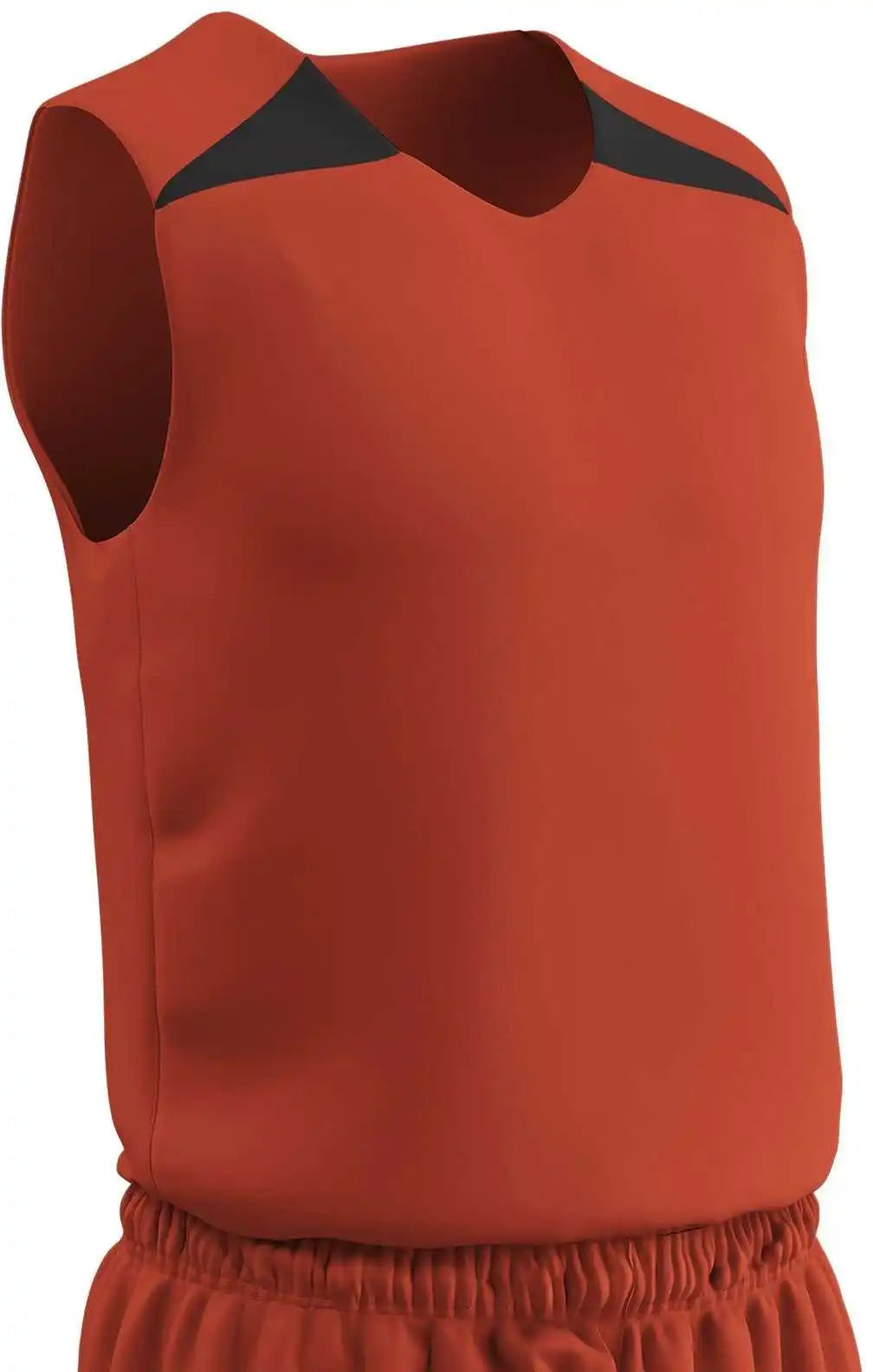 Champro Bbj4 Dri-gear Pro-plus Reversible Basketball Jersey Men’s - Orange Black