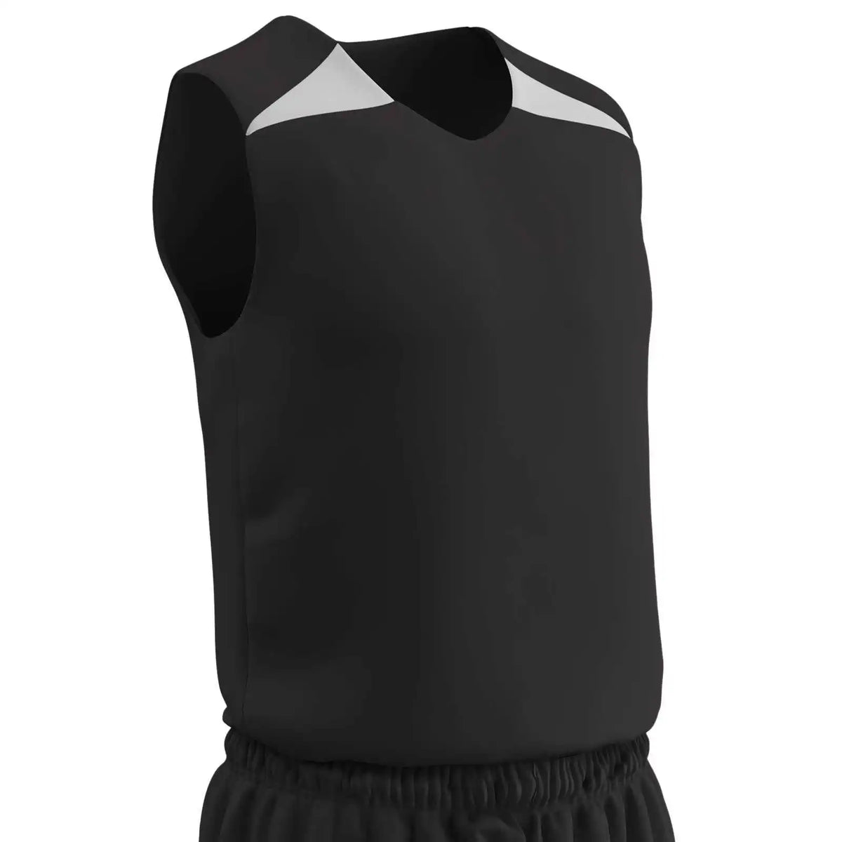 Champro Bbj4 Dri Gear Pro Plus Reversible Basketball Jersey Men’s Black White
