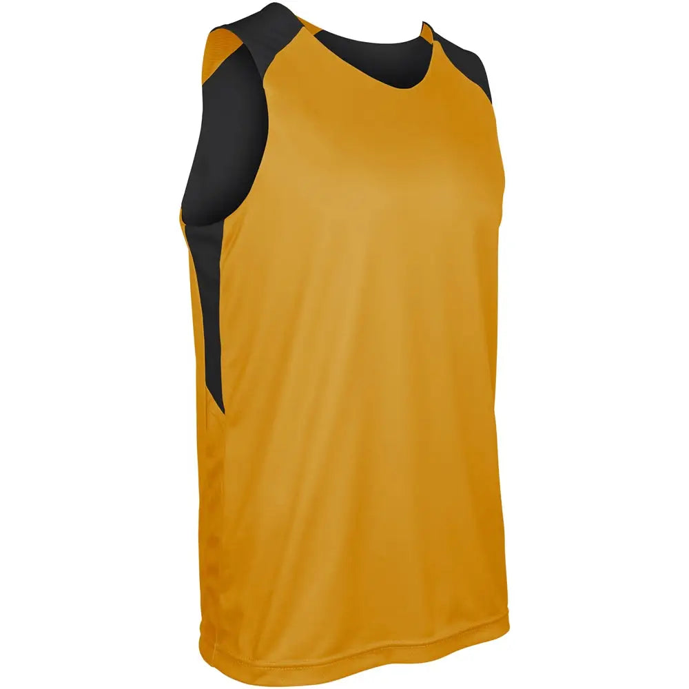 Champro Bbj41 Swish Basketball Jersey - Gold Black