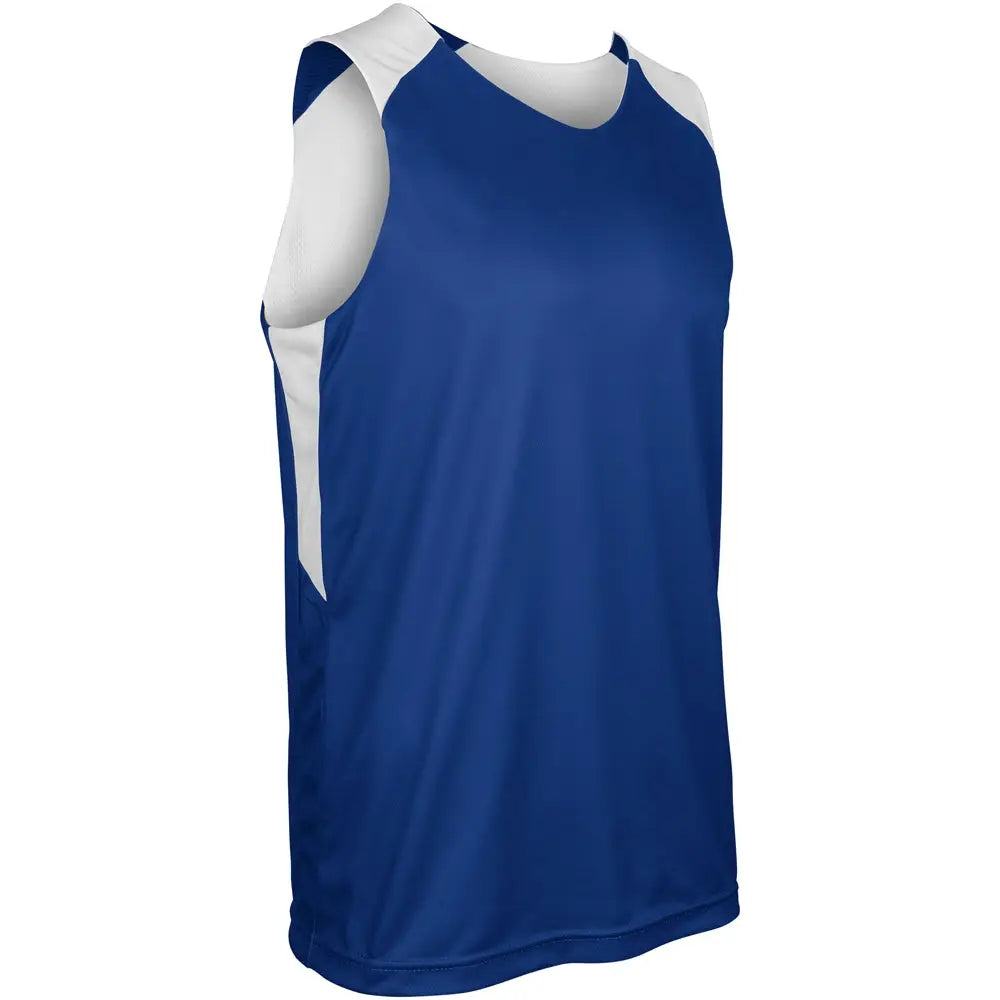 Champro Bbj41 Swish Basketball Jersey - Royal White