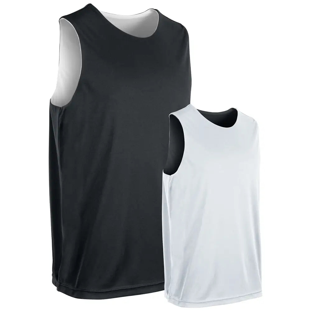 Champro Bbj44 Vision Reversible Basketball Jersey - Black White