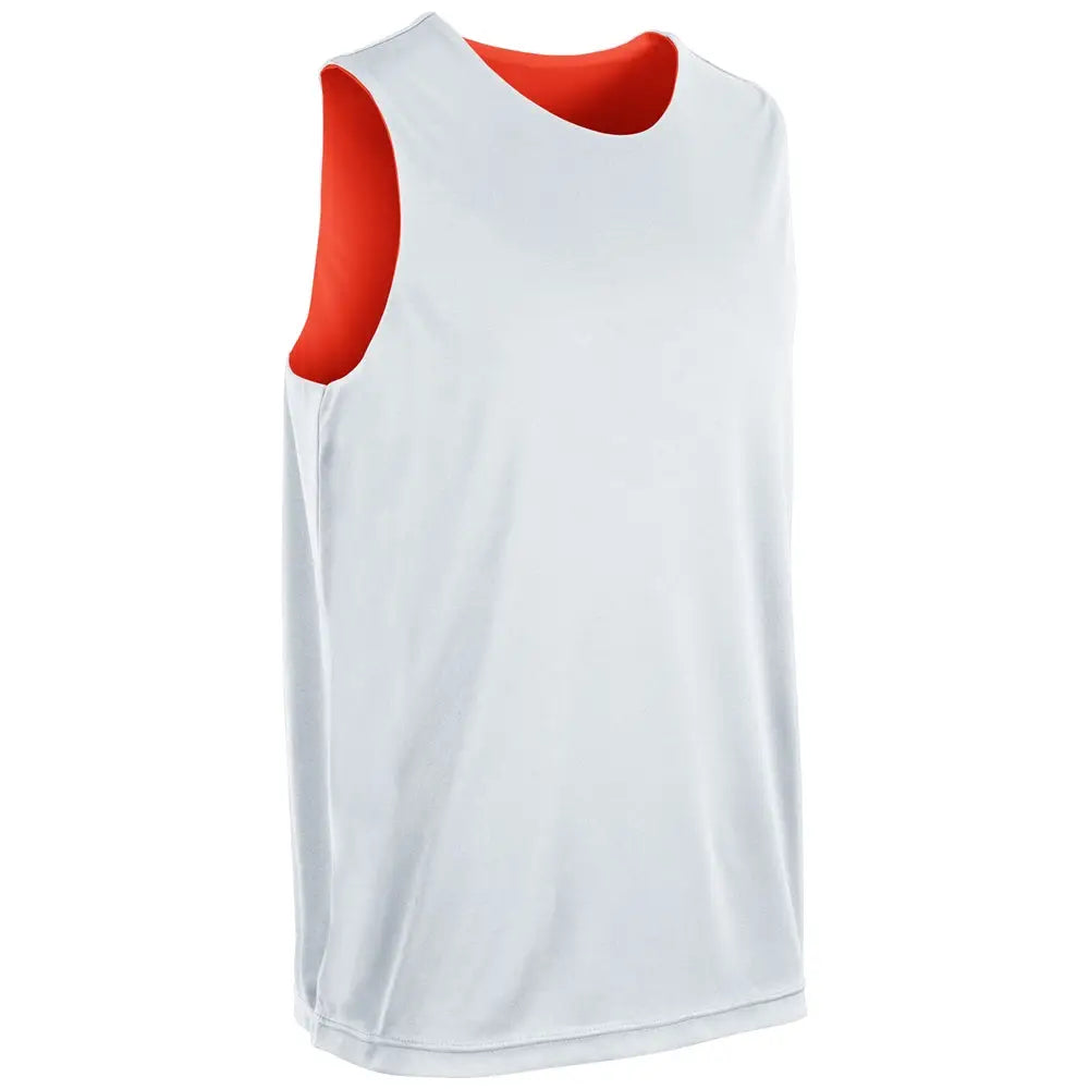 Champro Bbj44 Vision Reversible Basketball Jersey - Orange White