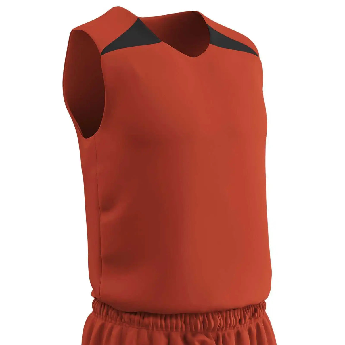 Champro Bbj4y Dri-gear Pro-plus Reversible Basketball Jersey Youth - Orange Black