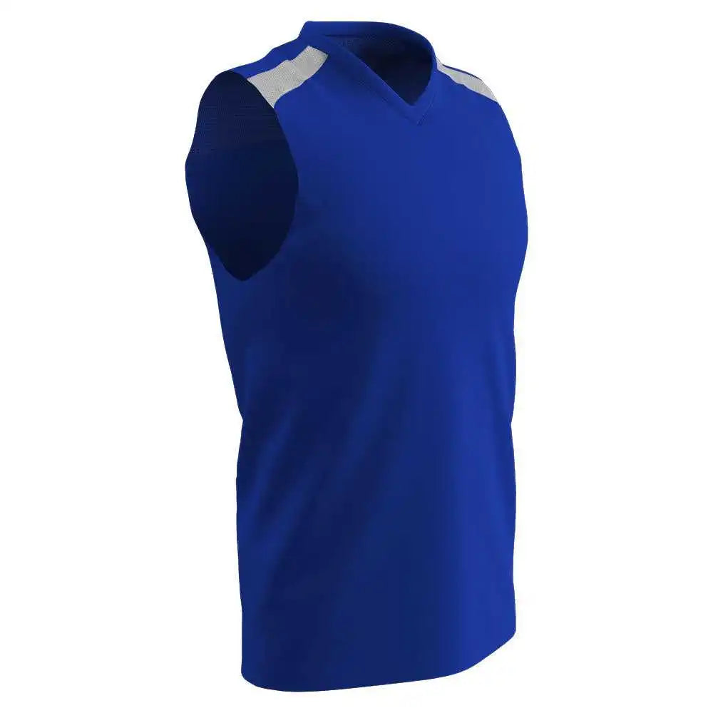 Champro Bbj61 Free Toss Basketball Jersey - Royal White