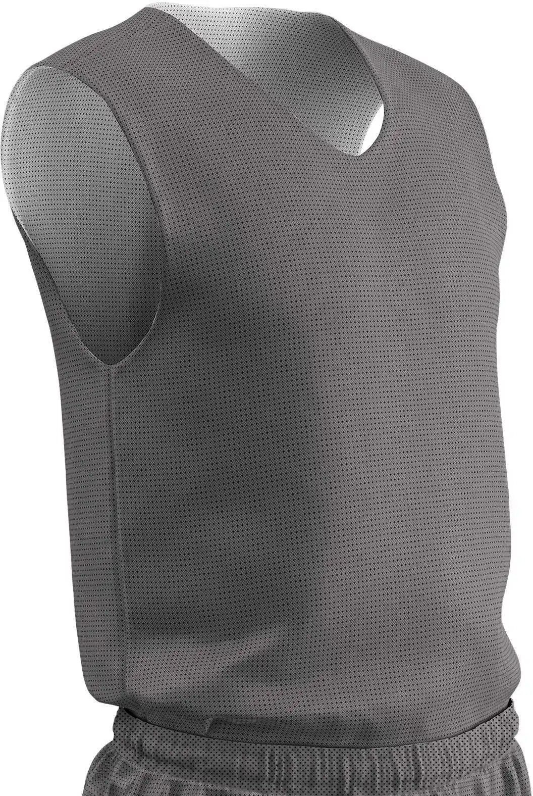 Champro Bbjp Polyester Reversible Basketball Jersey Adult - Charcoal White