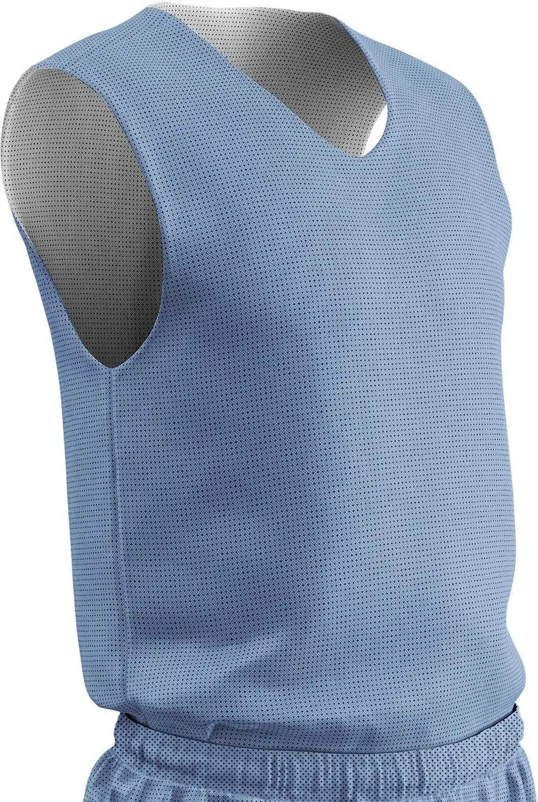 Champro Bbjp Polyester Reversible Basketball Jersey Adult - Light Blue White