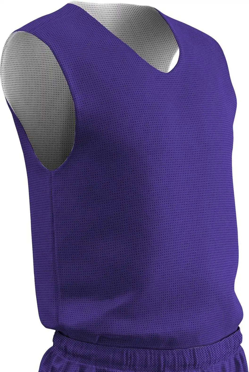 Champro Bbjp Polyester Reversible Basketball Jersey Adult - Purple White