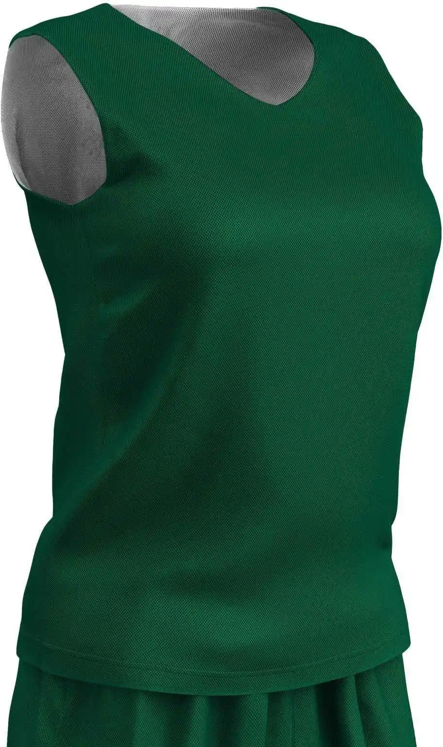 Champro Bbjpw Polyester Reversible Basketball Jersey Women’s - Forest White