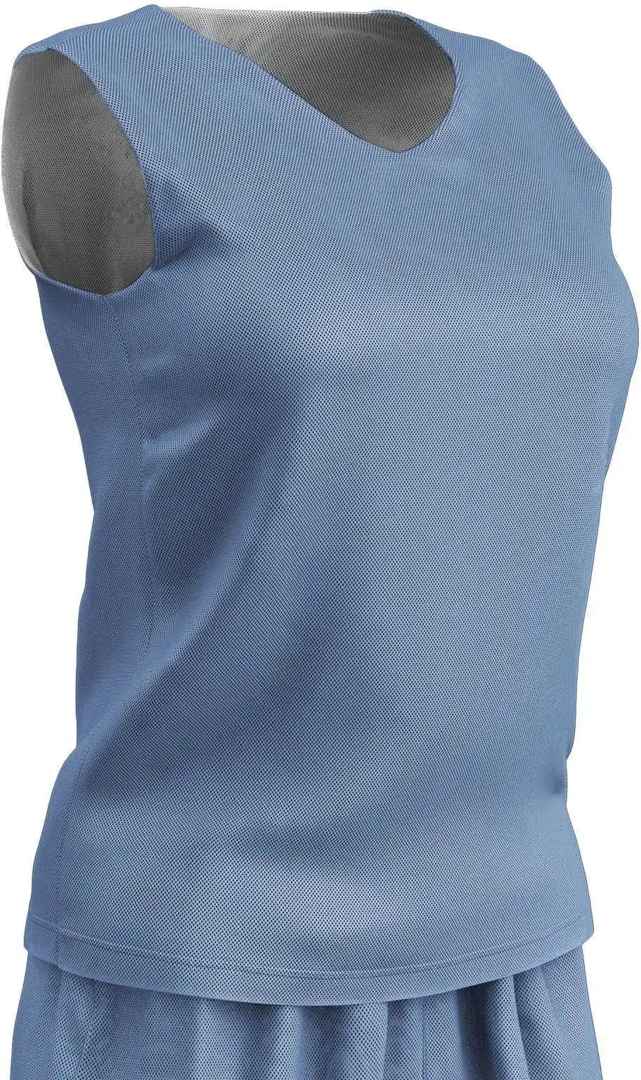 Champro Bbjpw Polyester Reversible Basketball Jersey Women’s - Light Blue White