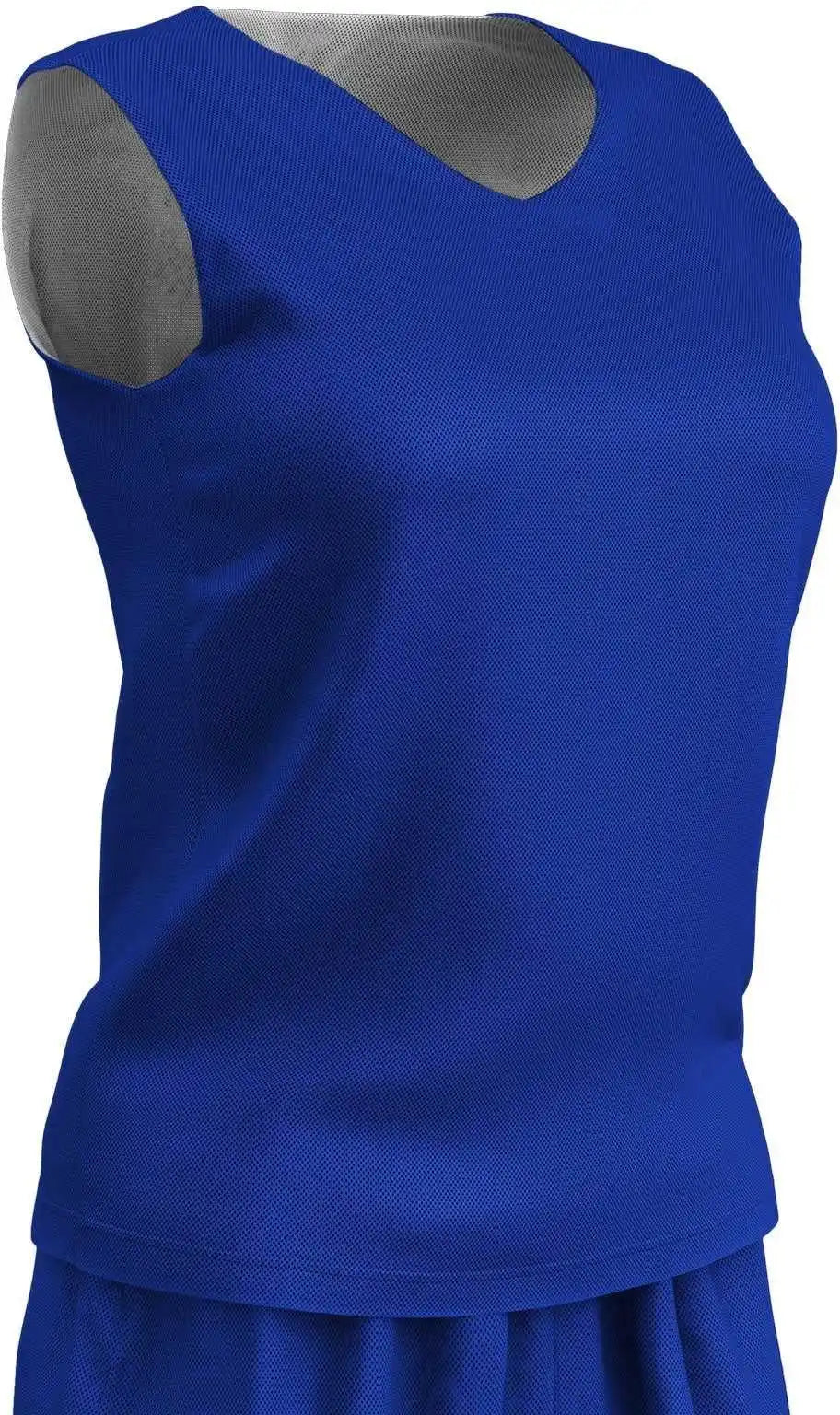 Champro Bbjpw Polyester Reversible Basketball Jersey Women’s - Royal White