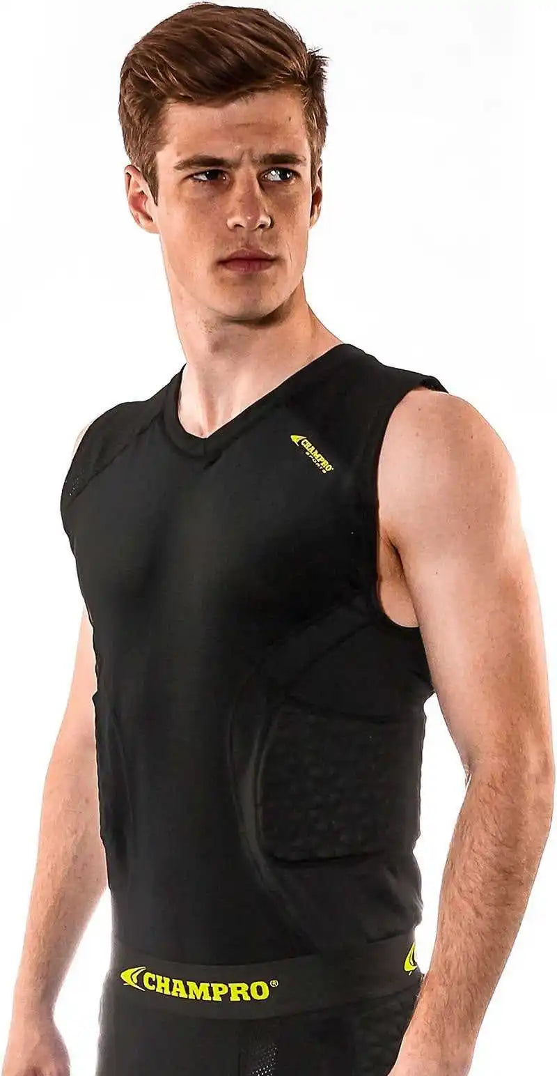 Champro Bbju9 Tri-flex Padded Shirt - Black