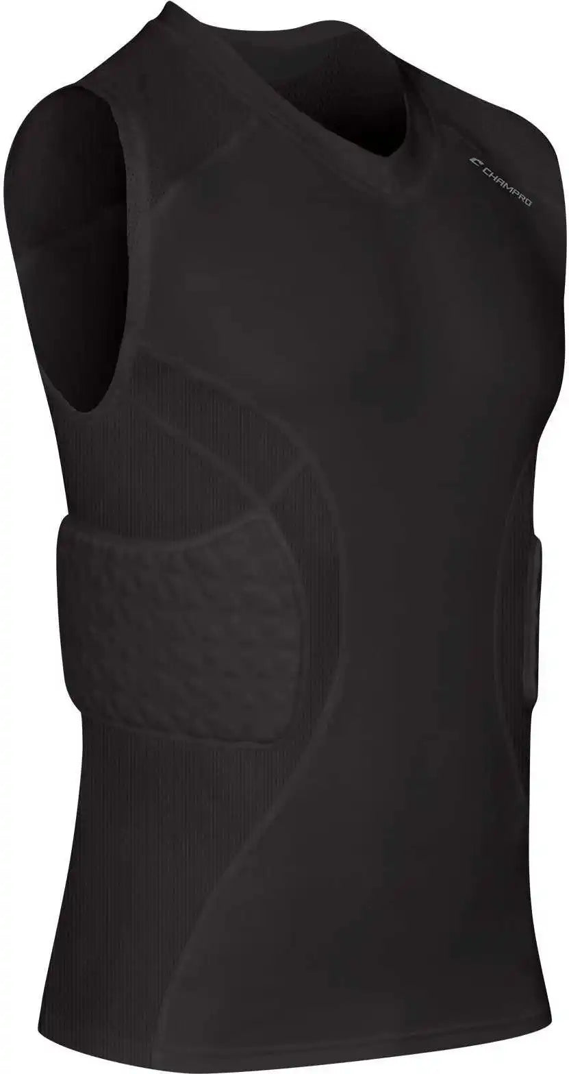 Champro Bbju9 Tri-flex Padded Shirt - Black