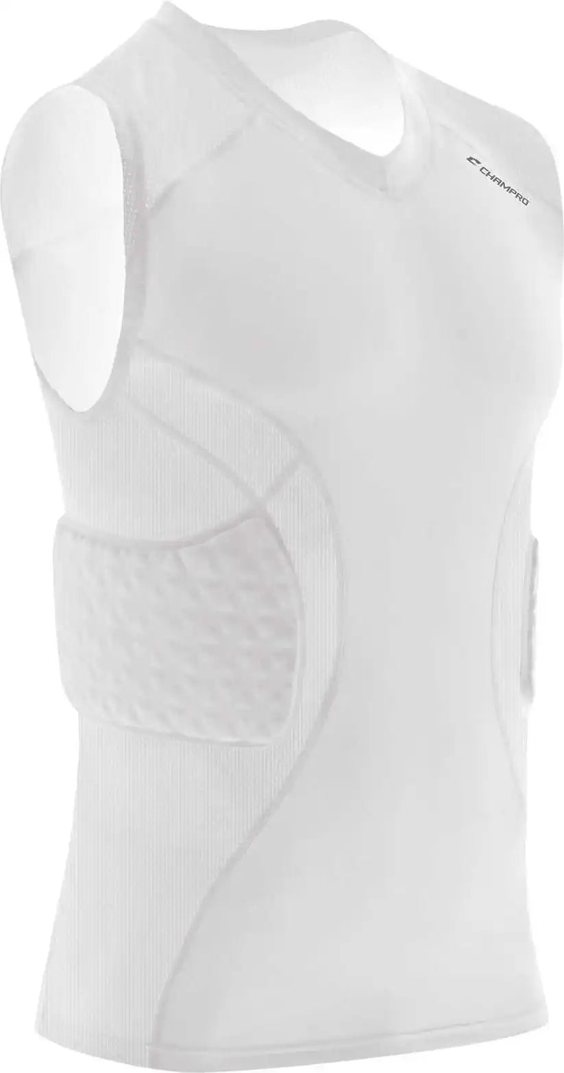 Champro Bbju9 Tri-flex Padded Shirt - White