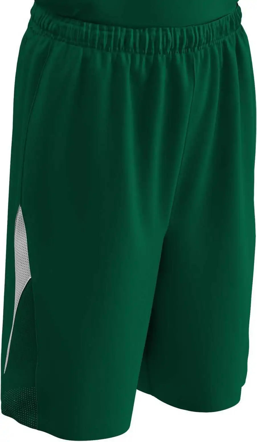 Champro Bbs14 Pivot Reversible Basketball Short - Forest White