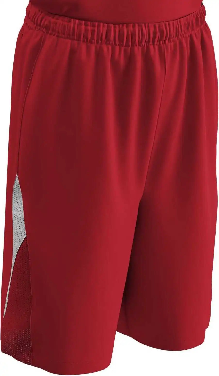 Champro Bbs14 Pivot Reversible Basketball Short - Scarlet White