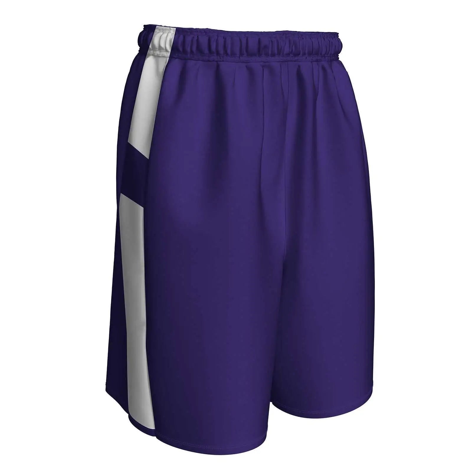 Champro Bbs16 Crossover Reversible Basketball Short - Purple White