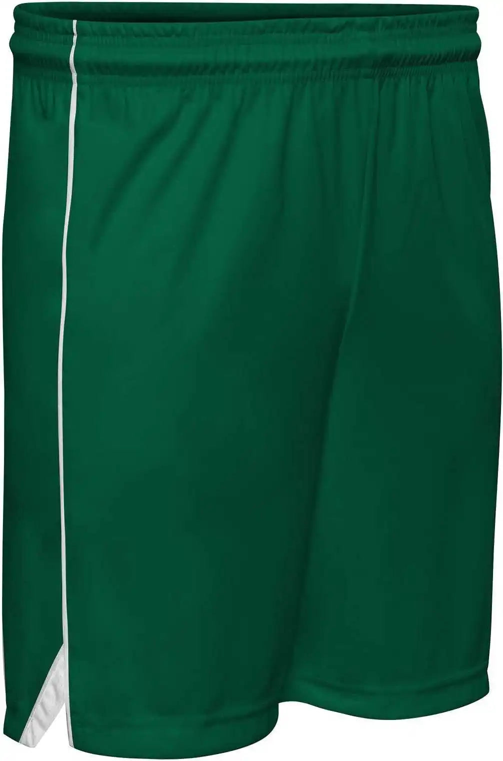 Champro Bbs23 Elite Basketball Short - Forest Green White