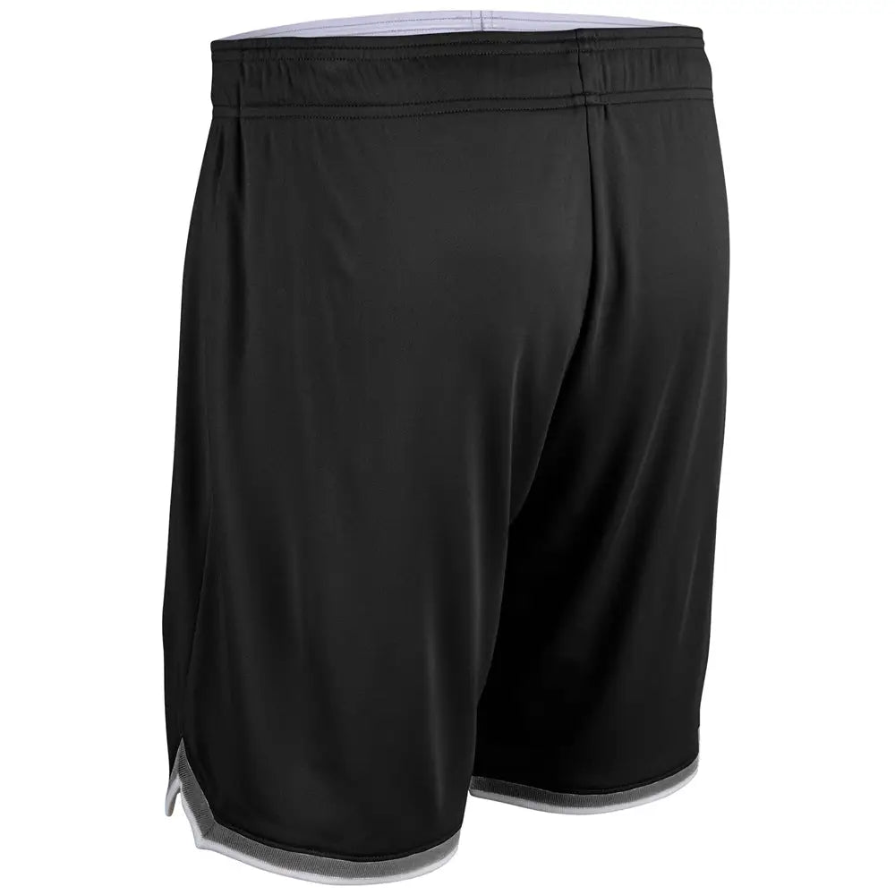 Champro Bbs26 Forward Basketball Shorts - Black Silver White - Adult s