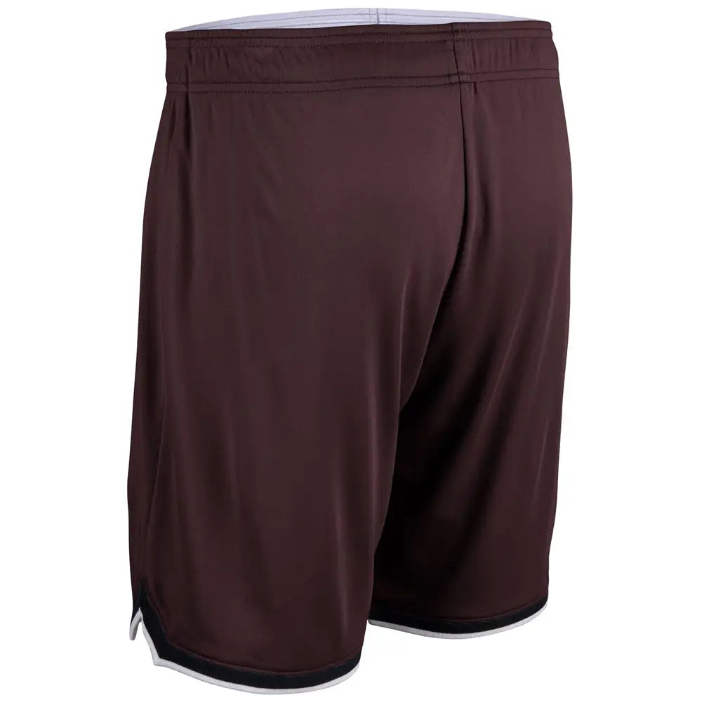 Champro Bbs26 Forward Basketball Shorts - Maroon Black White