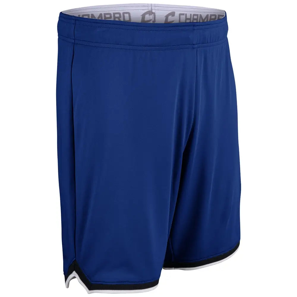 Champro Bbs26 Forward Basketball Shorts - Royal Black White - Adult s