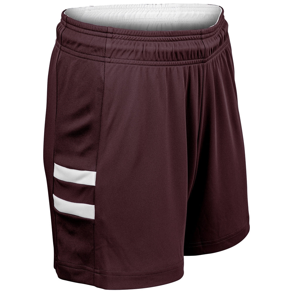 Champro Bbs28 Guard Reversible Shorts - Maroon White