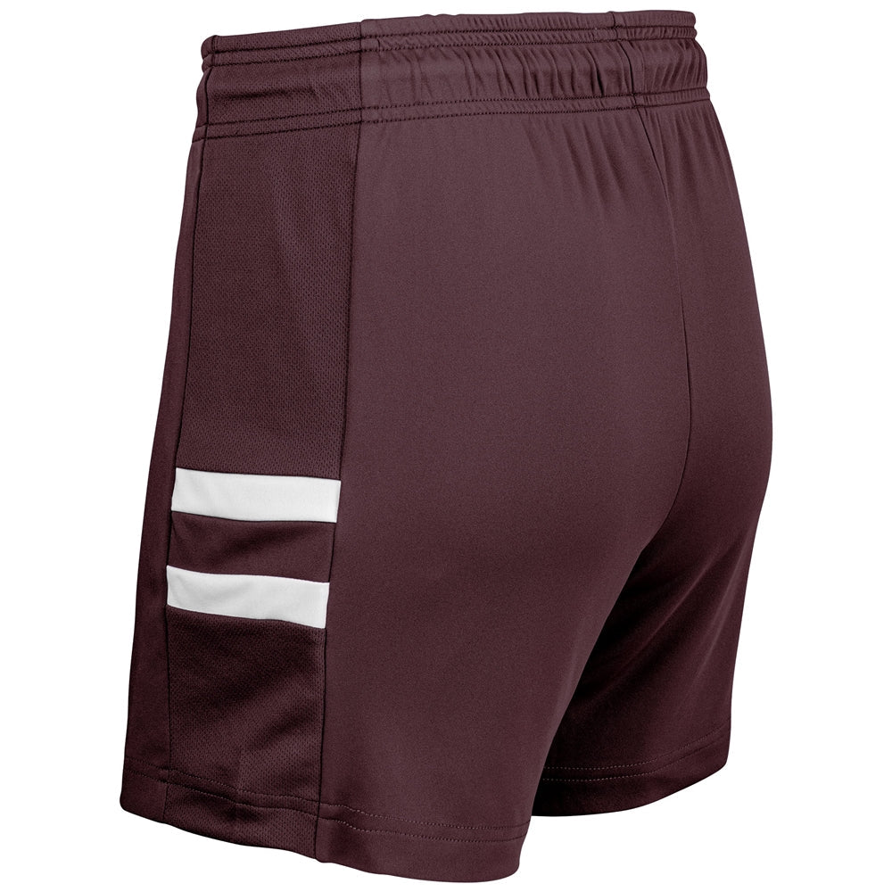 Champro Bbs28 Guard Reversible Shorts - Maroon White