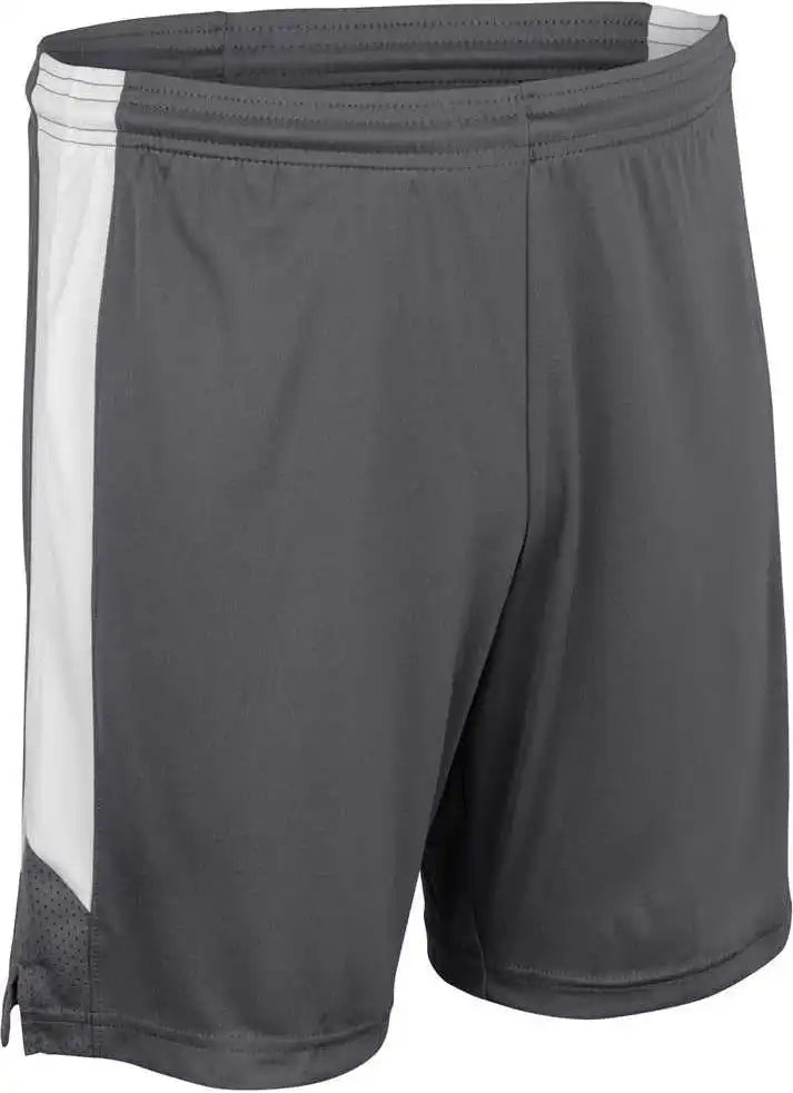 Champro Bbs32 Dagger Men’s and Youth Basketball Short - Charcoal White