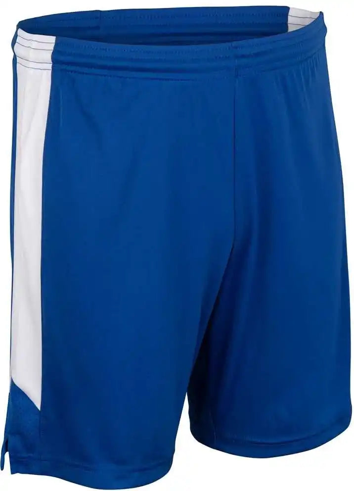 Champro Bbs32 Dagger Men’s and Youth Basketball Short - Royal White