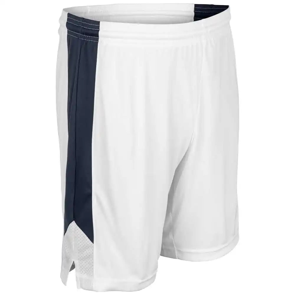 Champro Bbs32 Dagger Men’s and Youth Basketball Short - White Navy