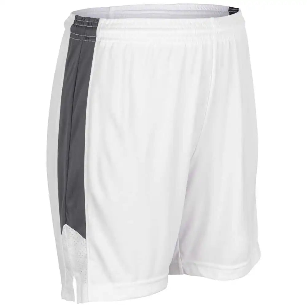 Champro Bbs32 Dagger Women’s Basketball Short - White Charcoal