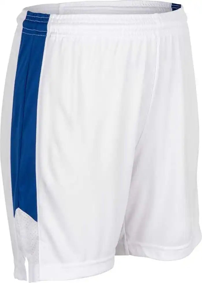 Champro Bbs32 Dagger Women’s Basketball Short - White Royal