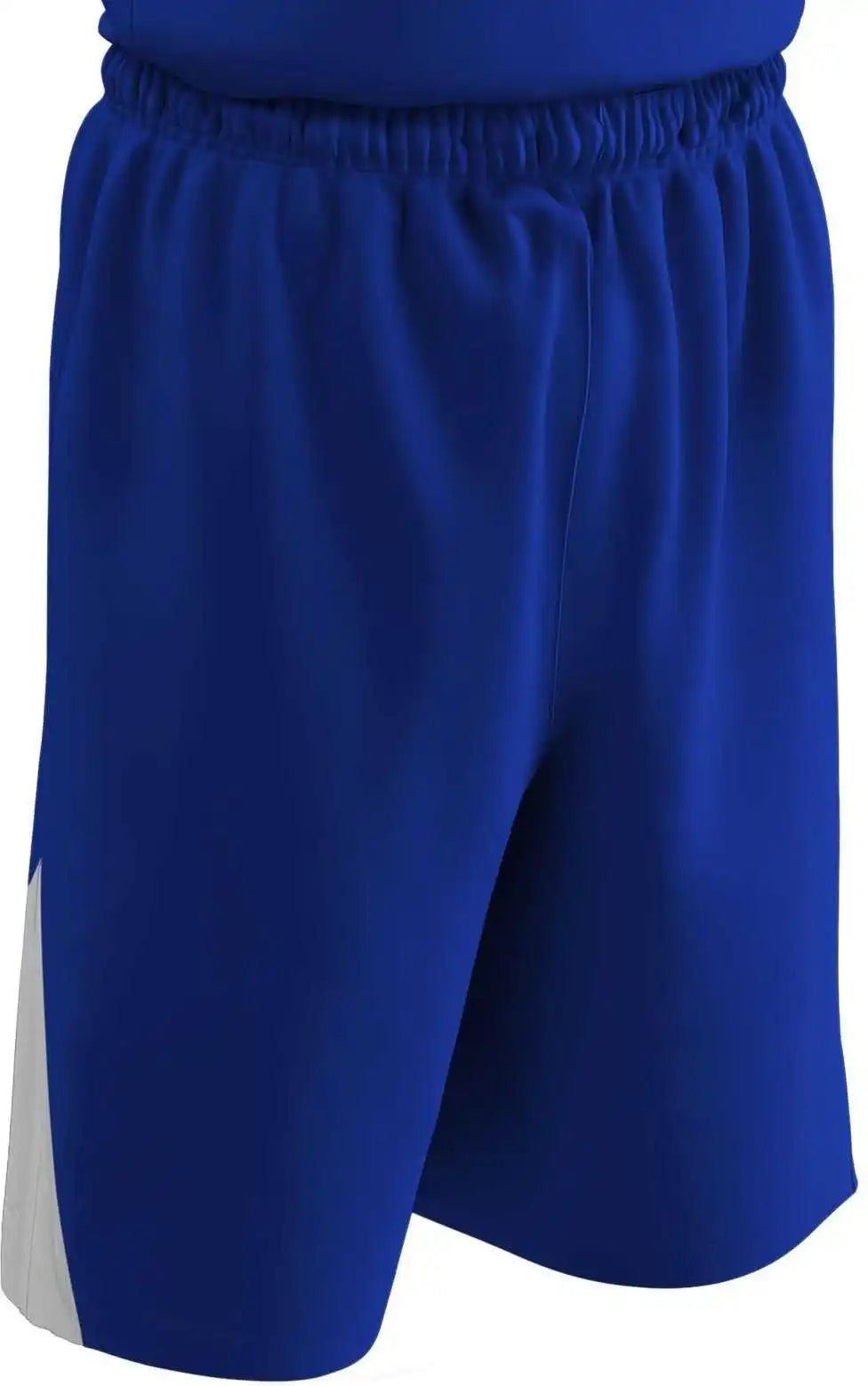 Champro Bbs4 Dri-gear Pro-plus Reversible Basketball Short - Royal White