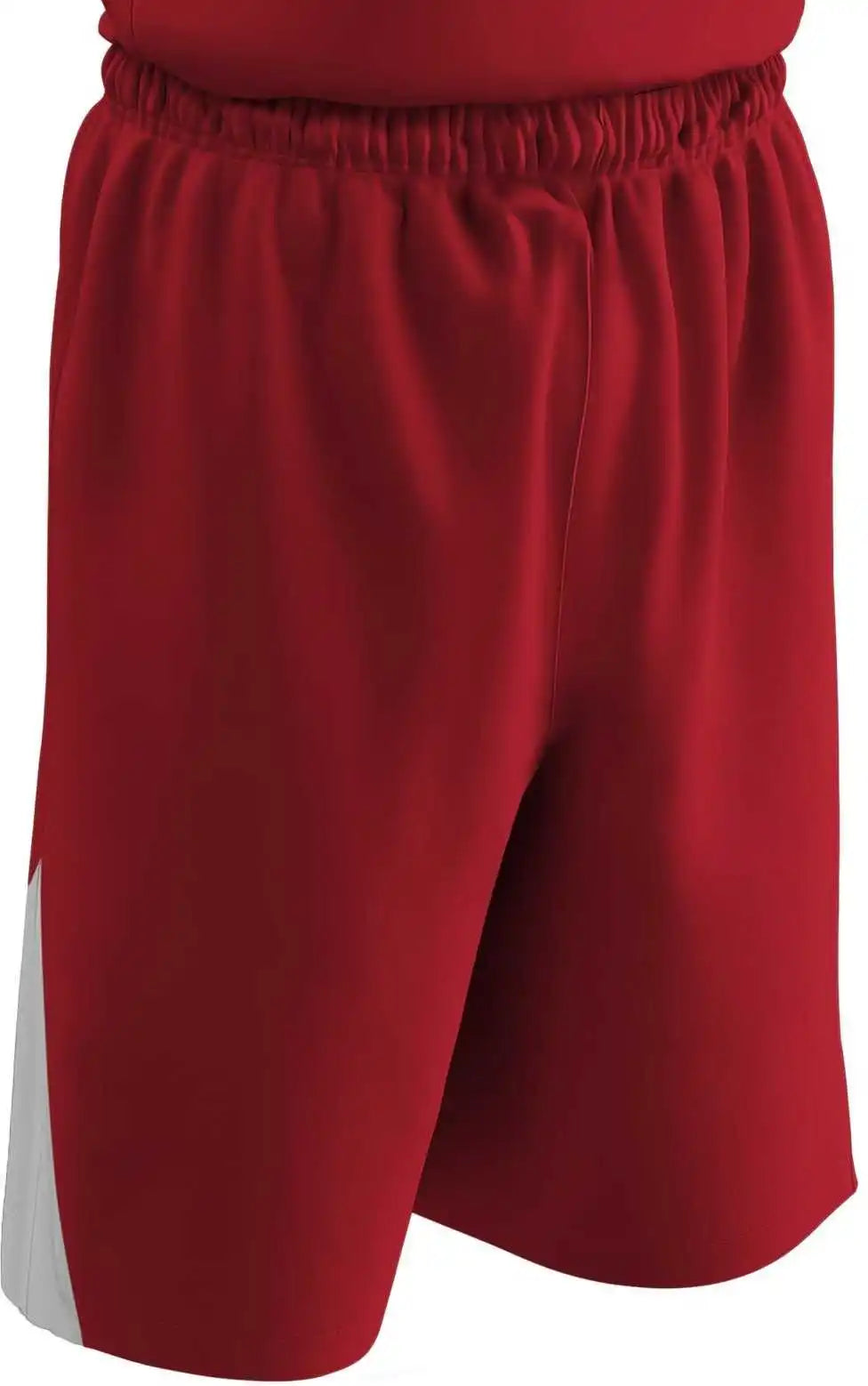 Champro Bbs4 Dri-gear Pro-plus Reversible Basketball Short - Scarlet White