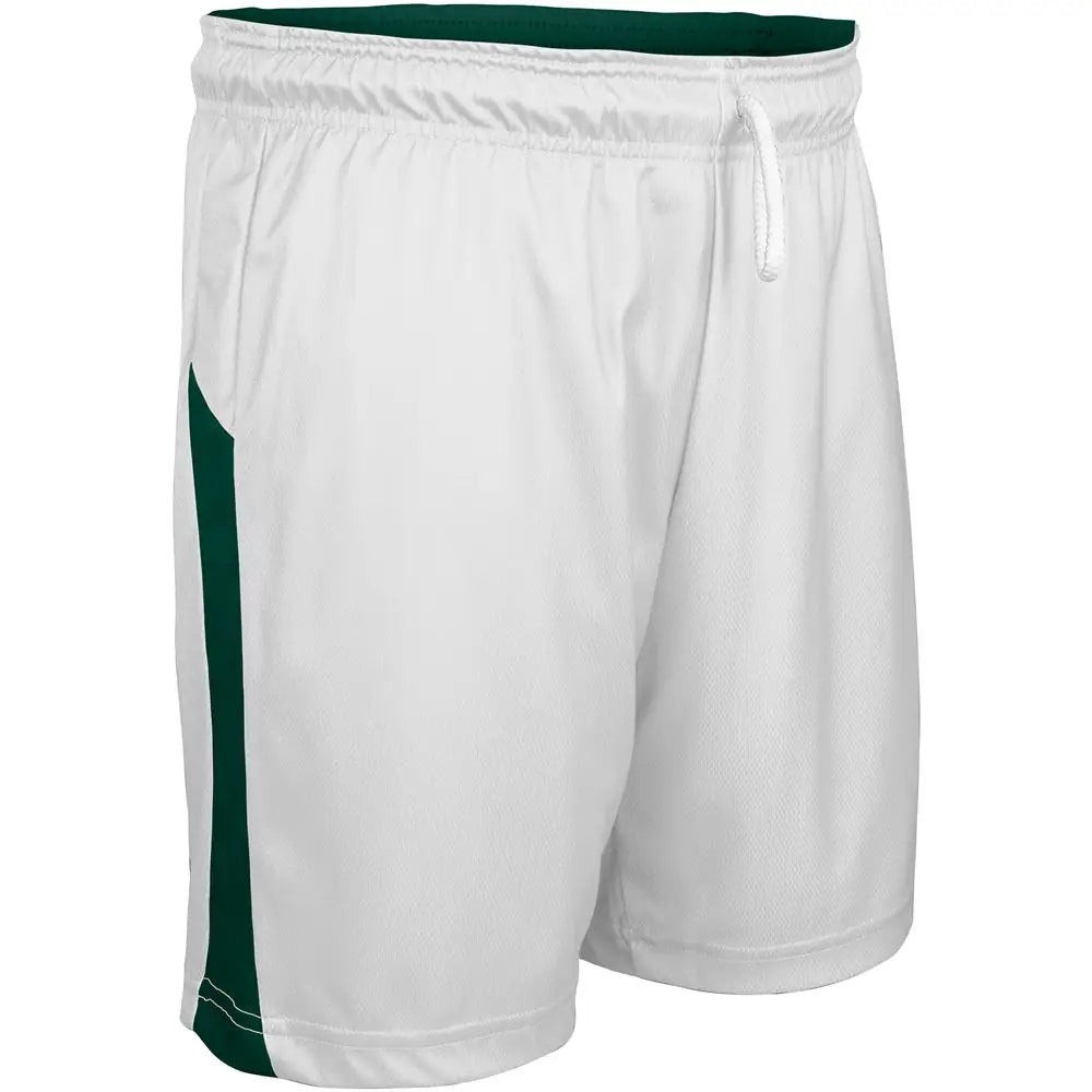Champro Bbs41 Swish Basketball Shorts - Forest Green White