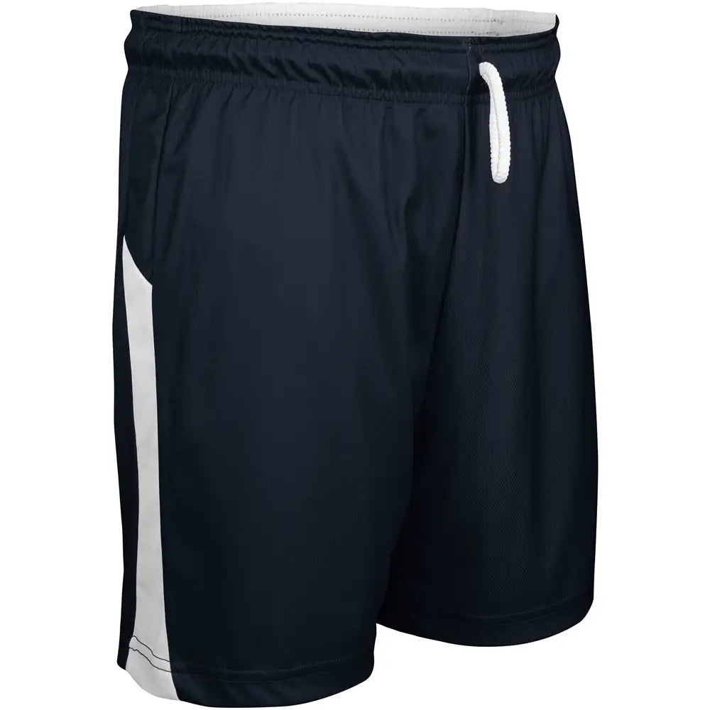 Champro Bbs41 Swish Basketball Shorts - Navy White - Girls s