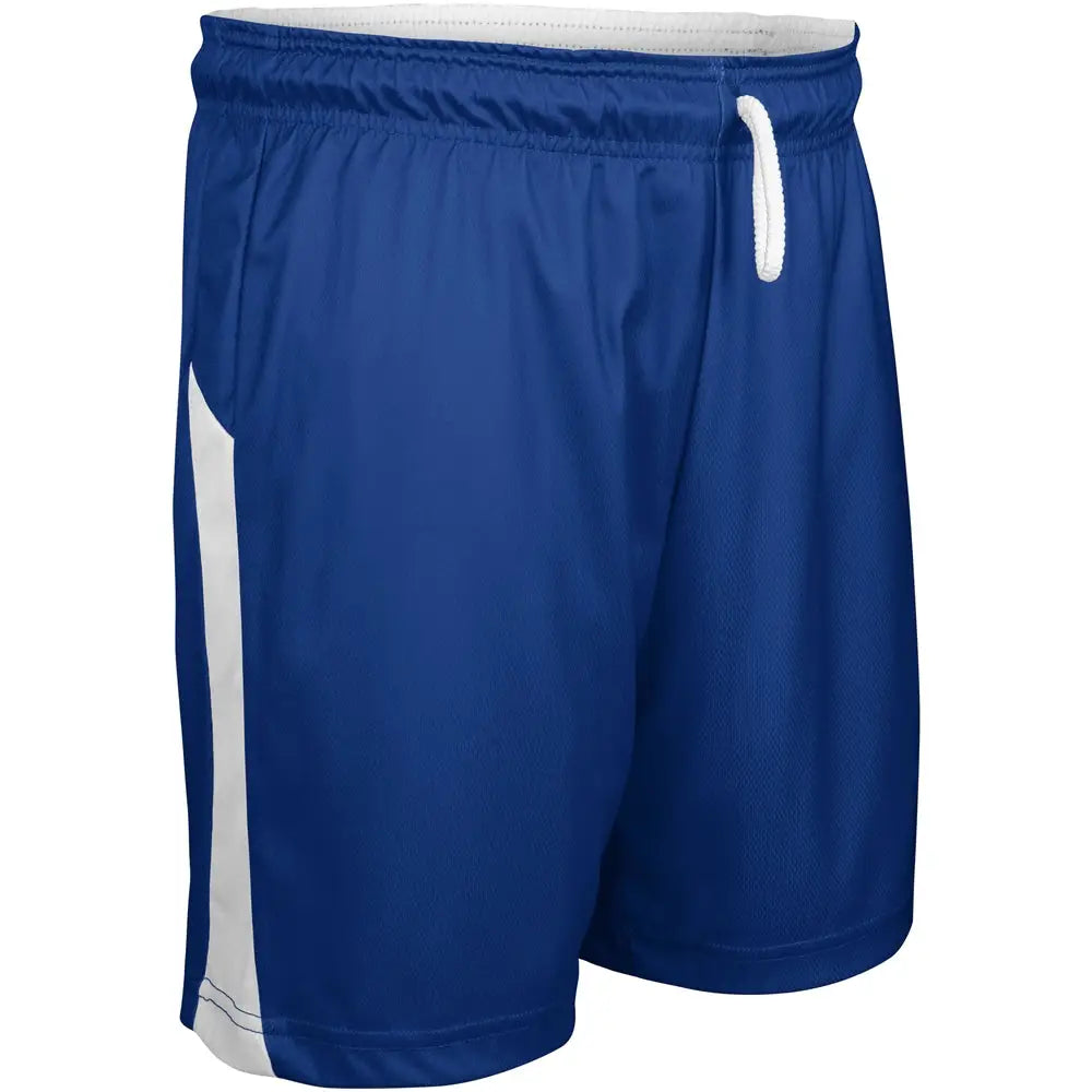 Champro Bbs41 Swish Basketball Shorts - Royal White