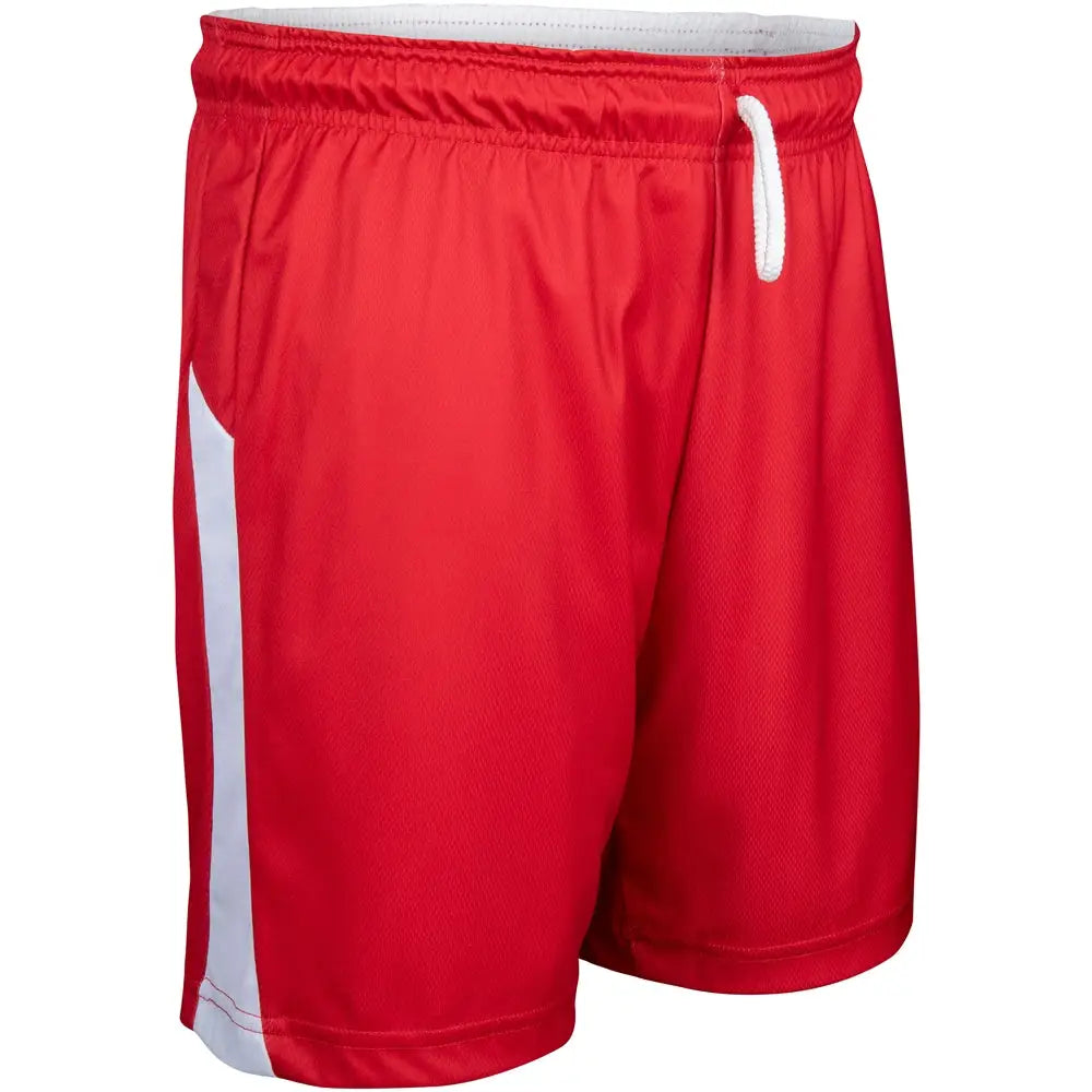 Champro Bbs41 Swish Basketball Shorts - Scarlet White - Girls s