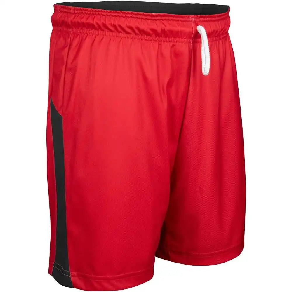 Champro Bbs41 Swish Reversible Men’s and Youth Basketball Short - Scarlet Black