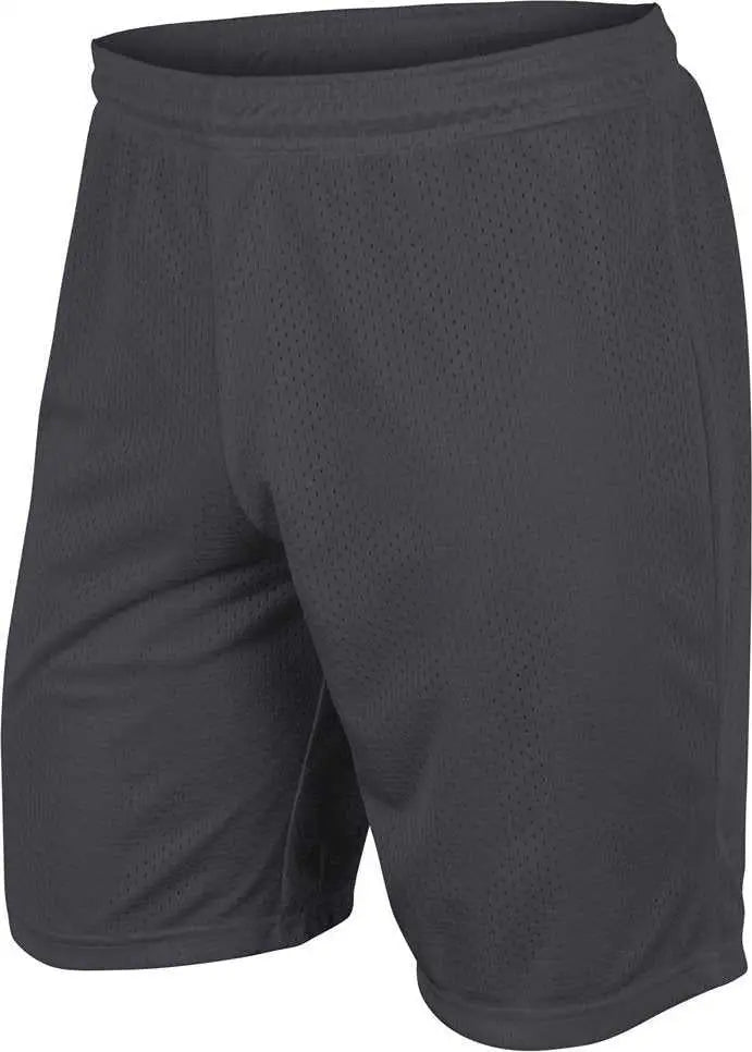 Champro Bbs55 Dynamic Tricot Men’s and Youth Mesh Short - Charcoal