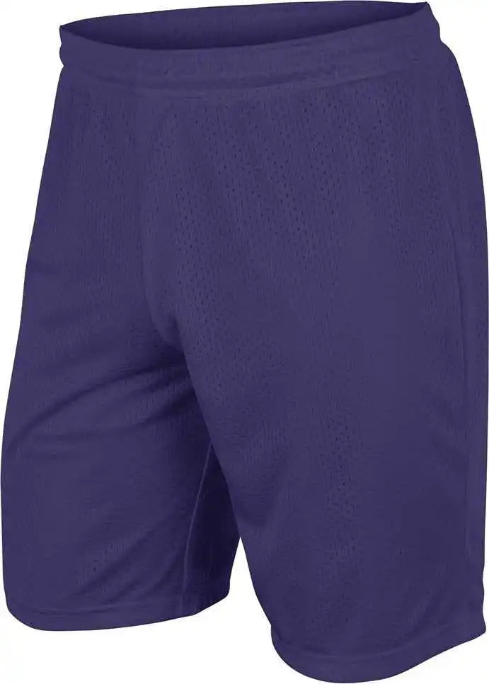 Champro Bbs55 Dynamic Tricot Men’s and Youth Mesh Short - Purple
