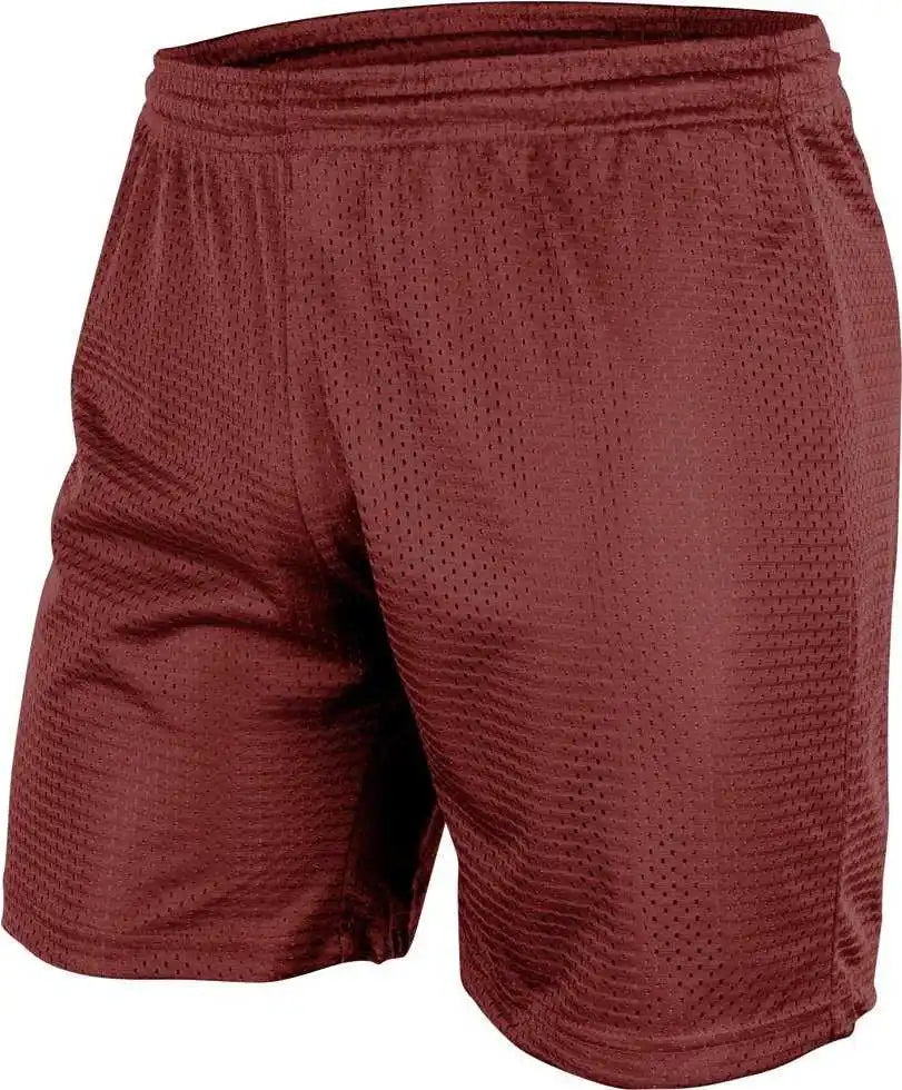 Champro Bbs557 Dynamic Tricot Men’s Mesh Short 7’’ - Cardinal