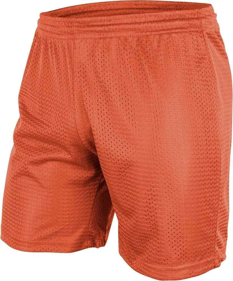 Champro Bbs557 Dynamic Tricot Men’s Mesh Short 7’’ - Orange