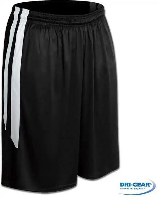Champro Bbs9 Dri-gear Muscle Basketball Short - White Purple