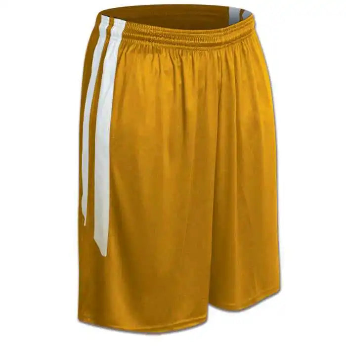 Champro Bbs9w Dri-gear Muscle Basketball Short - Gold White