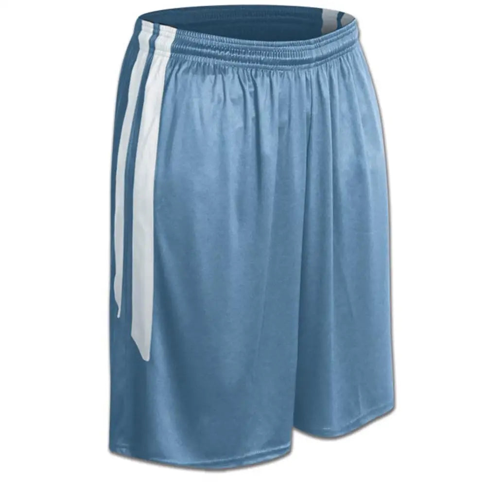 Champro Bbs9w Muscle Basketball Short - Light Blue White - Ladies s