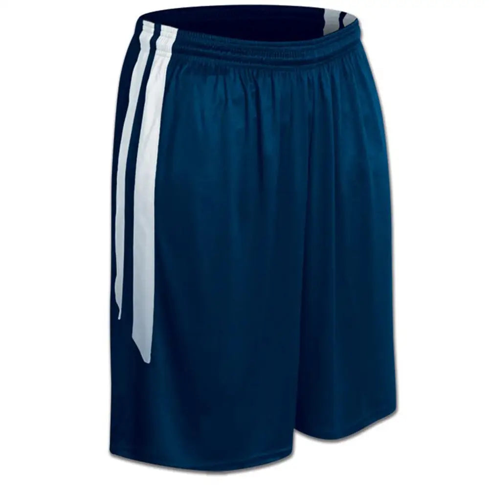 Champro Bbs9w Muscle Basketball Short - Navy White - Ladies s